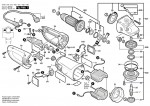 Bosch 0 601 754 182 GWS 23-230 Angle Grinder 230 V / GB Spare Parts GWS23-230